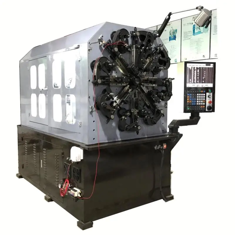 5 axis CNC 4 mm cnce spring forming machine for short and thick torsion spring mass producing