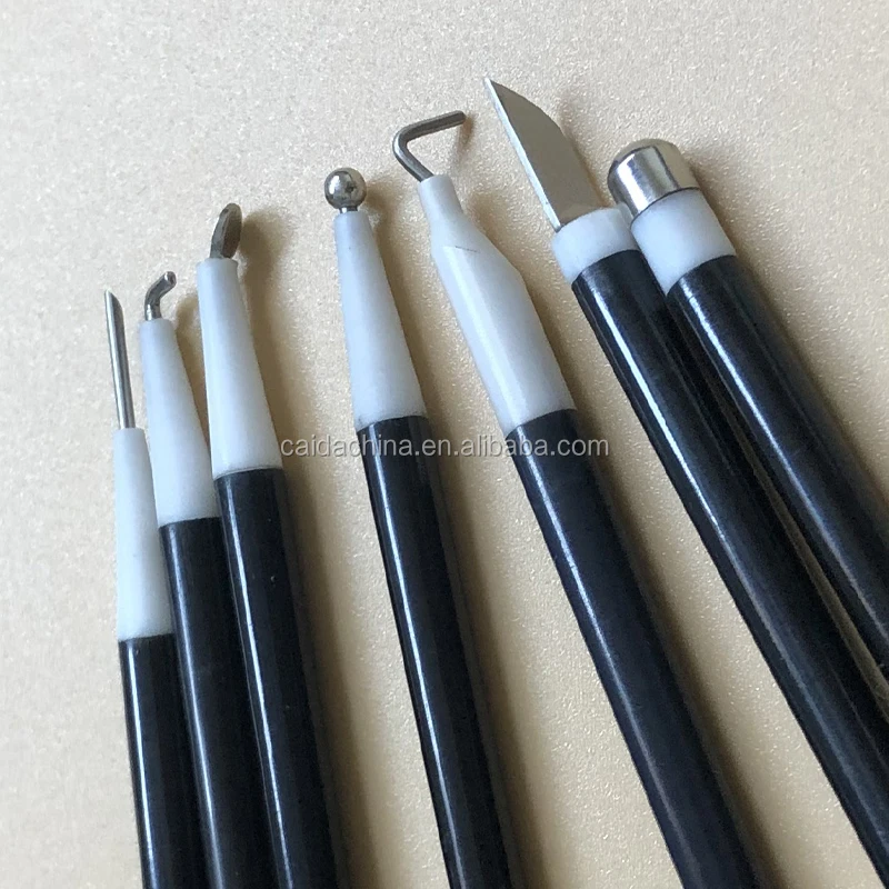 Laparoscopic Instruments Monopolar HF Hook Spatulal Electrode L-Hook with ceramic beak