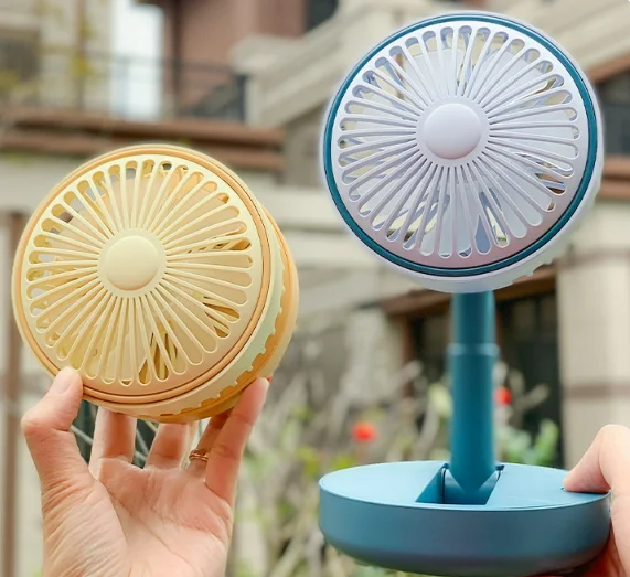 Desktop Home Office Portable Small Fan USB Mini Wind Power Handheld Fan Premade Loose Volume Fans