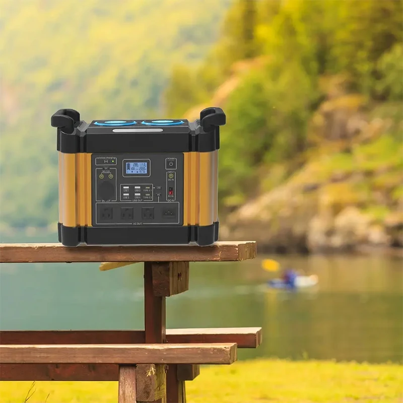 LiFePO4 Battery Car Jump 1000w 1500w 2000w 2500w 3000w Fast Charging Portable Power Station For Outdoor And Home