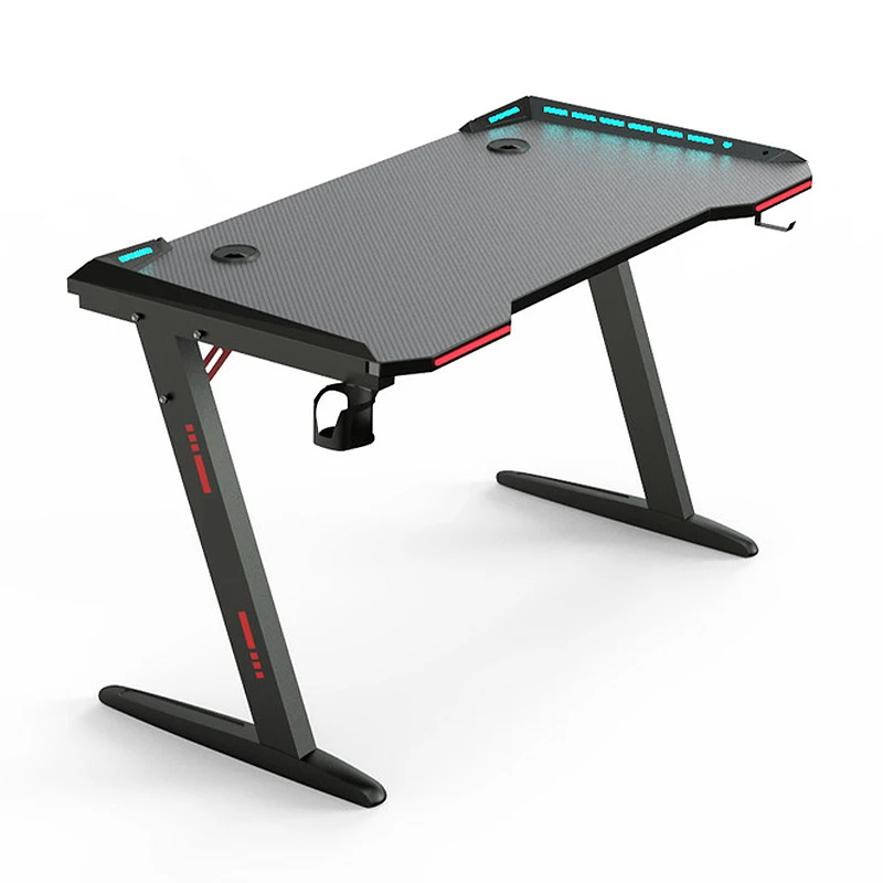 Hot Sale Z-Shaped High Quality Computer Gaming Table For Console  Gamer PC Laptop Gaming Desk