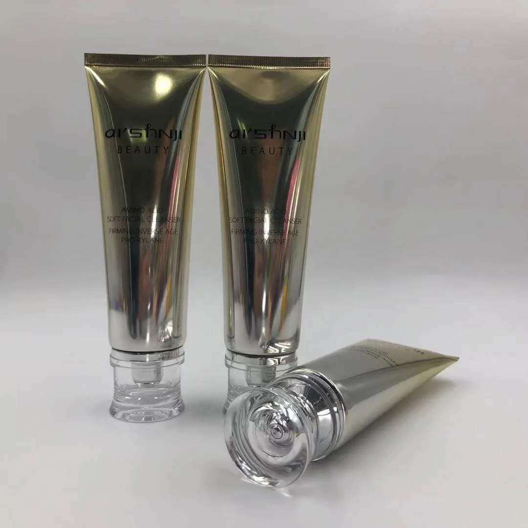 Customization Eco Friendly Cosmetic Tube 100Ml Facial Cleanser Squeeze Tube Packaging