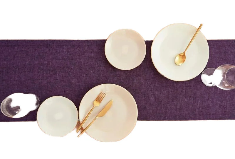 Jinliu Wholesale Polyester Wedding Tablecloths Rectangle Linens Solid Pattern Crocheted Technique Option Your Special Occasion