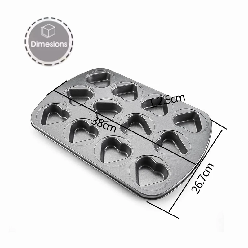 Customized Commercial Heavy Carbon Steel Kitchen Oven Baking Sheet Nonstick Baking Pan Toaster Oven Tray for Cookie
