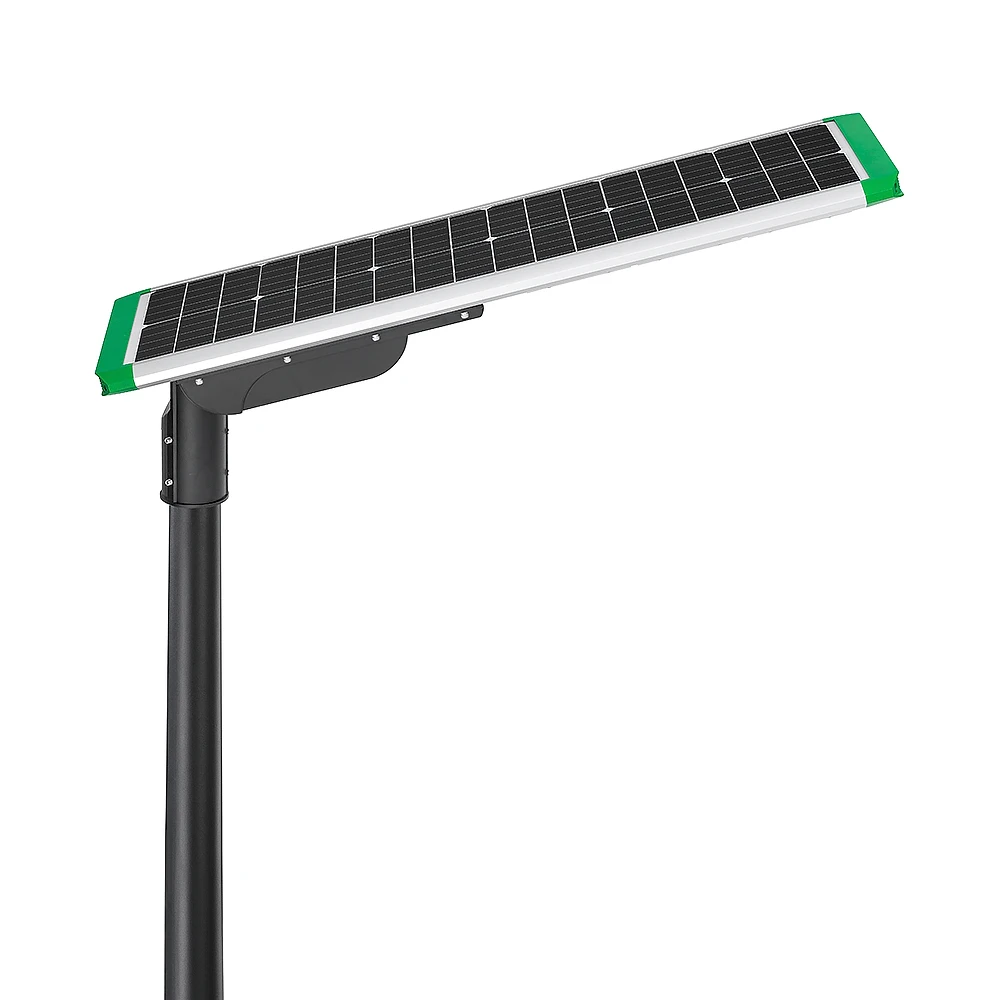 integrated solar street light time control switch IP65 IP66 40w 60w 100w solar outdoor light