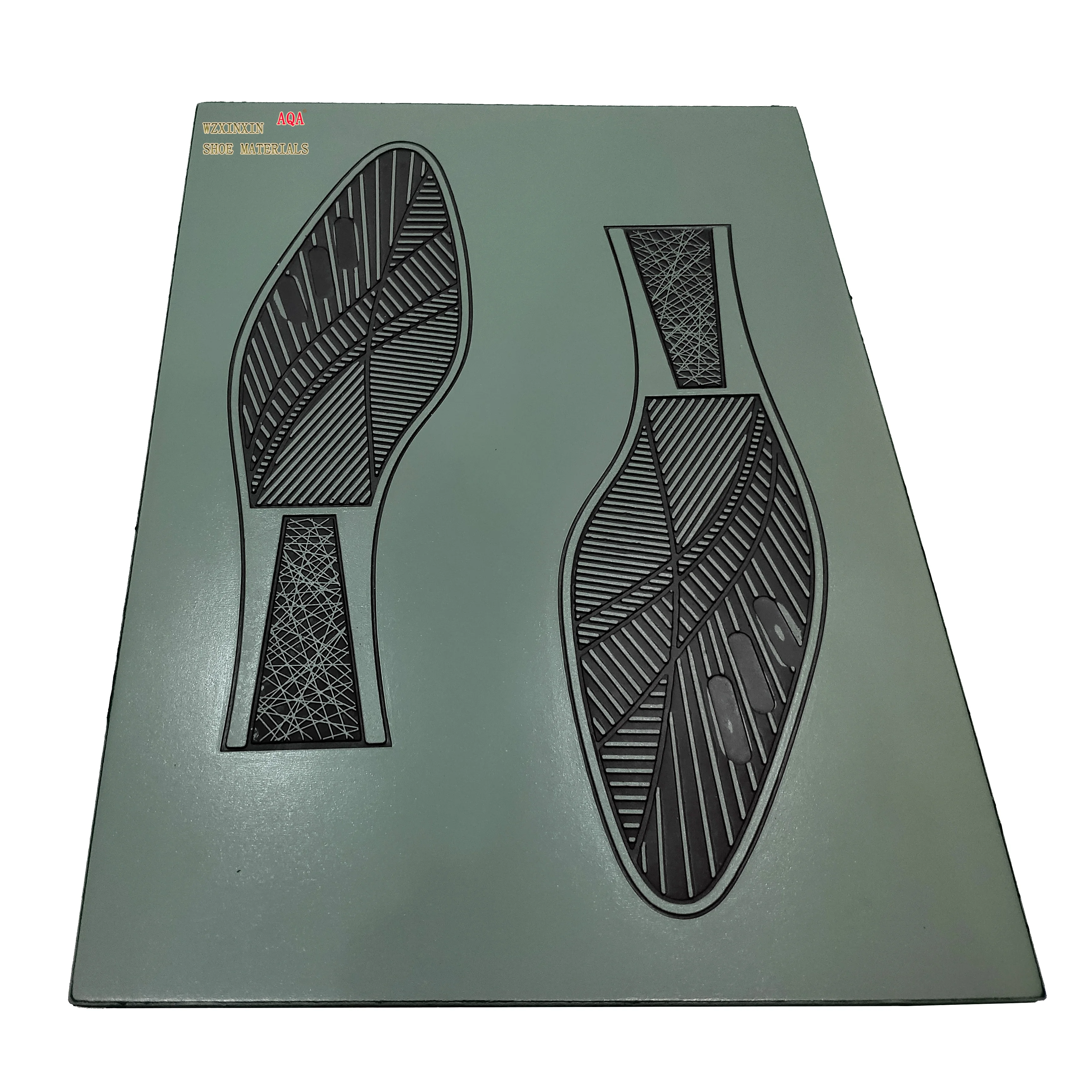 China manufacturer of fashionable design rubber outsole sheet for men leather shoes