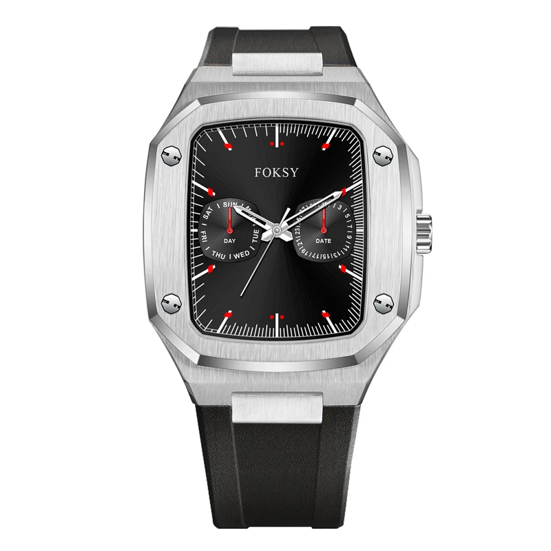 Manufacturers Custom Brand Stainless Steel cheap watch for men with 5 ATM Waterproof