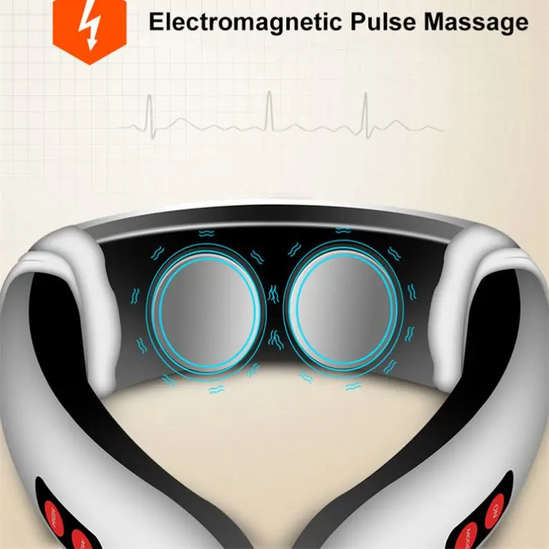 
Modern Novel Design Golden Supplier Neck Massager Pillow 