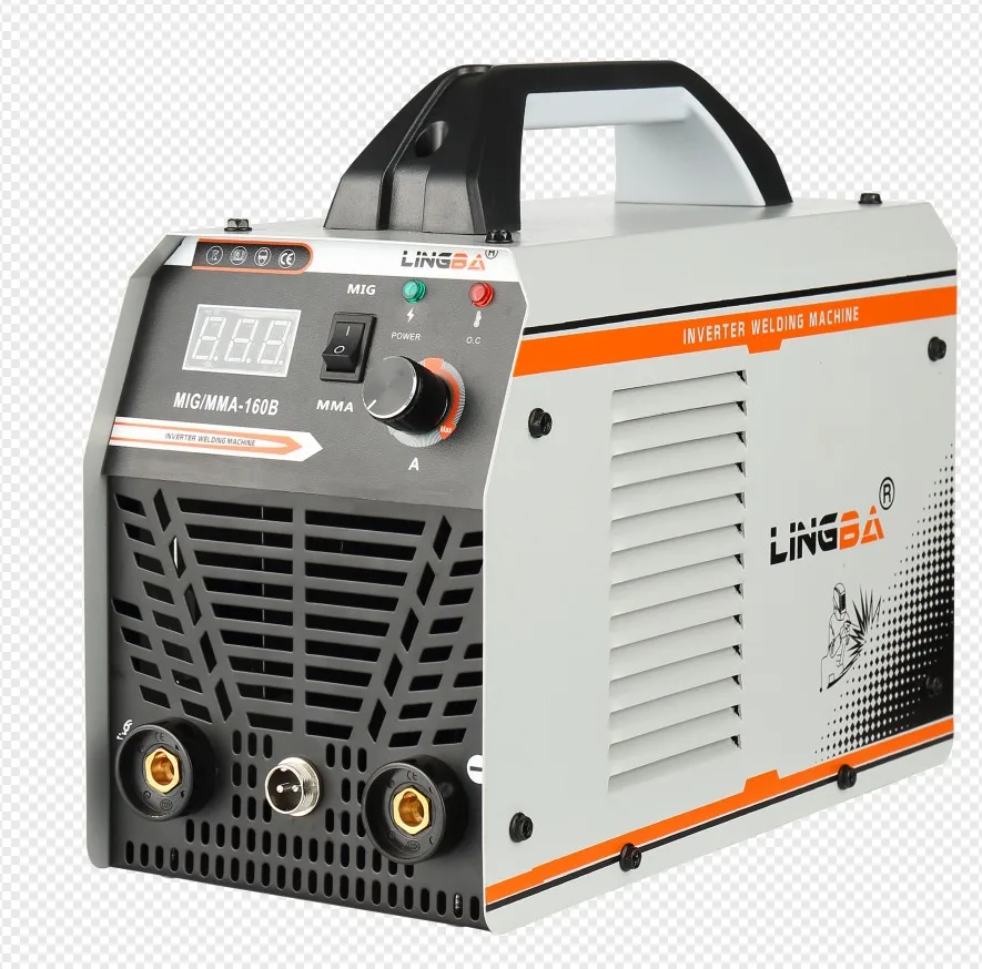 Lingba  Single phase 2 in 1 Gasless MIG Welding MACHINE Wire MIG/MMA-160B