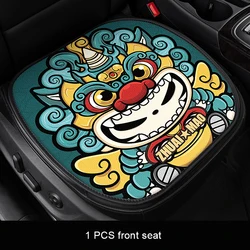 Chinese style opera personalized universal car seat covers breathable pet cartoon car accessories auto car seat covers