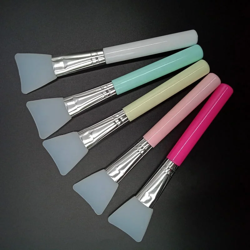 Beauty Tools Makeup Brush Applicator Factory Cheap Soft Silicon Face Mask Applicator Brush for Mud Clay Charcoal Mixed Mask