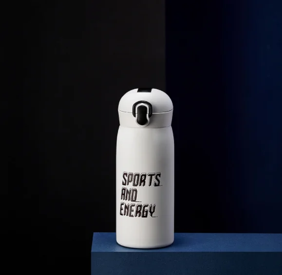 Eco friendly Stainless Steel Sports Insulated Flask Shaker Thermos Travel Large Capacity Drinking Water Bottle