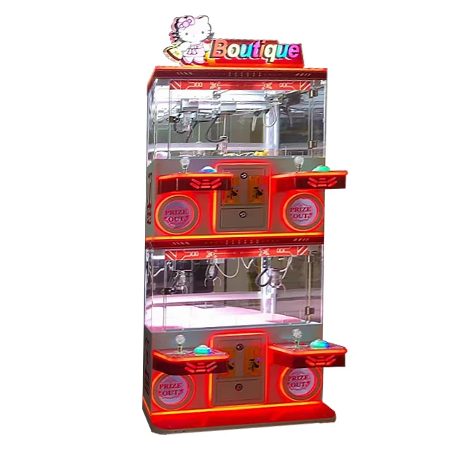 Factory Wholesale Coin Operated Candy Vending Machine Mini Claw Machine With Bill Acceptor For Sale Claw Game Machine