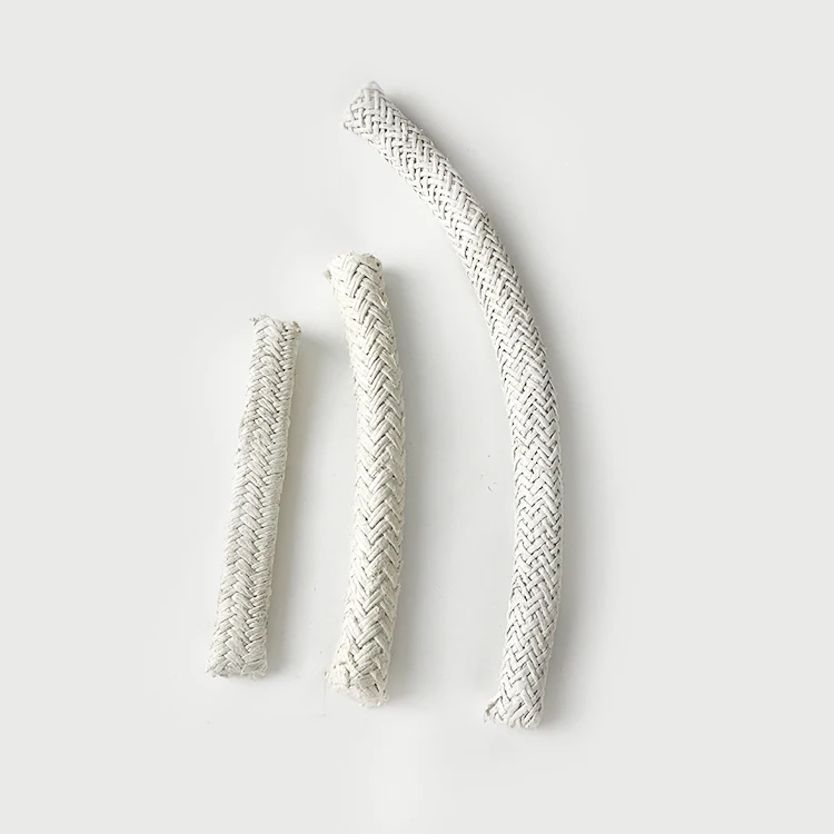 T022 Термостойкий пылезащитный неасбестовый Канат из стекловолокна круглый канат белый промышленный