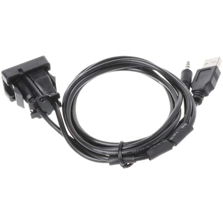 Car Dash Mount Installation USB/Aux Accessory Extension Cable for Toyota