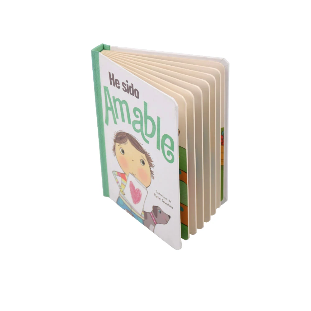 China Factory Custom Hardback Book Full Color Hardcover Children Learning Educational Book Printing