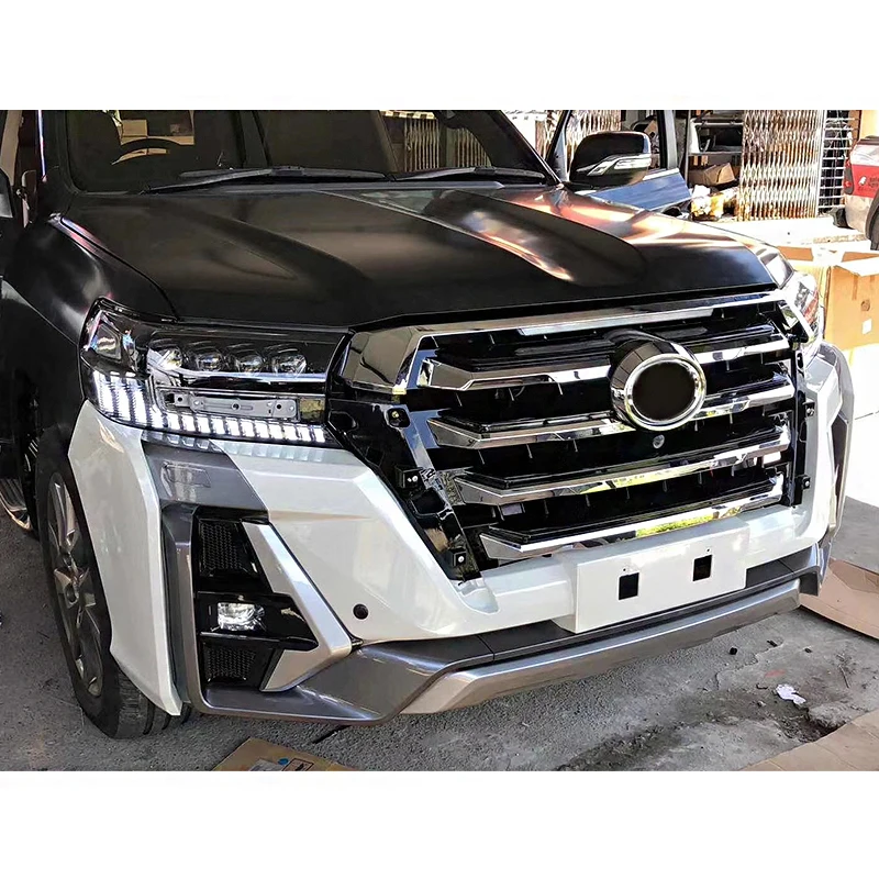 
2004-2015 upgrade to 2016-2020 body kit for toyota Land Cruiser new model car bumpers 