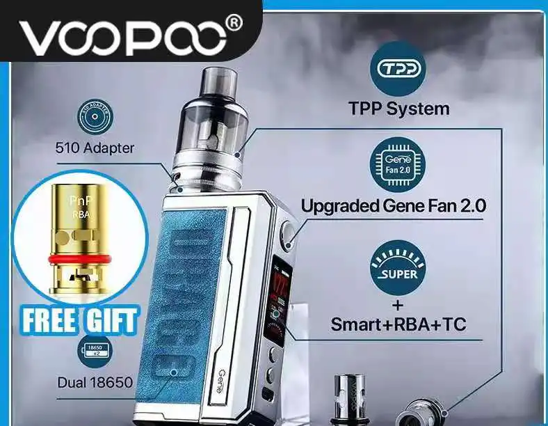 VOOPOO DRAG 3 Kit with TPP Tank New Design High quality  VOOPOO Drag3