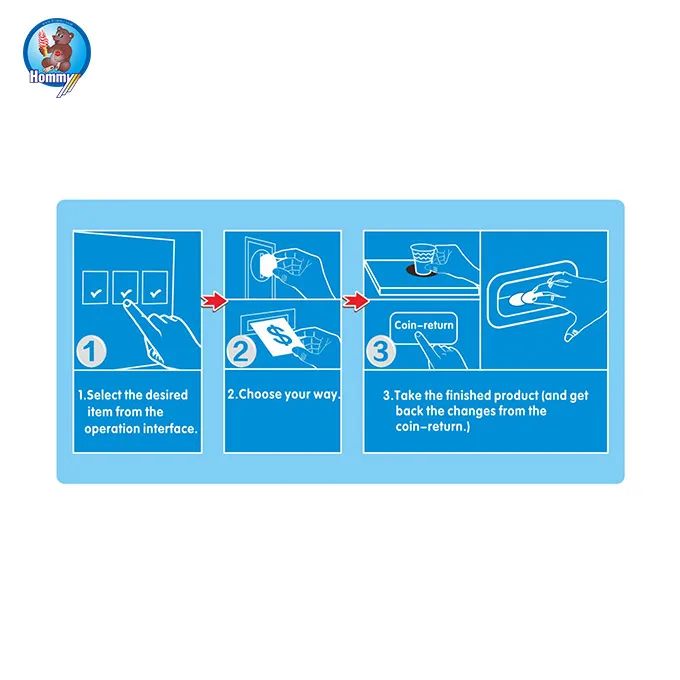Good Taste Vending Soft Serve Ice Cream Machine From Chinese Exporter HM736S