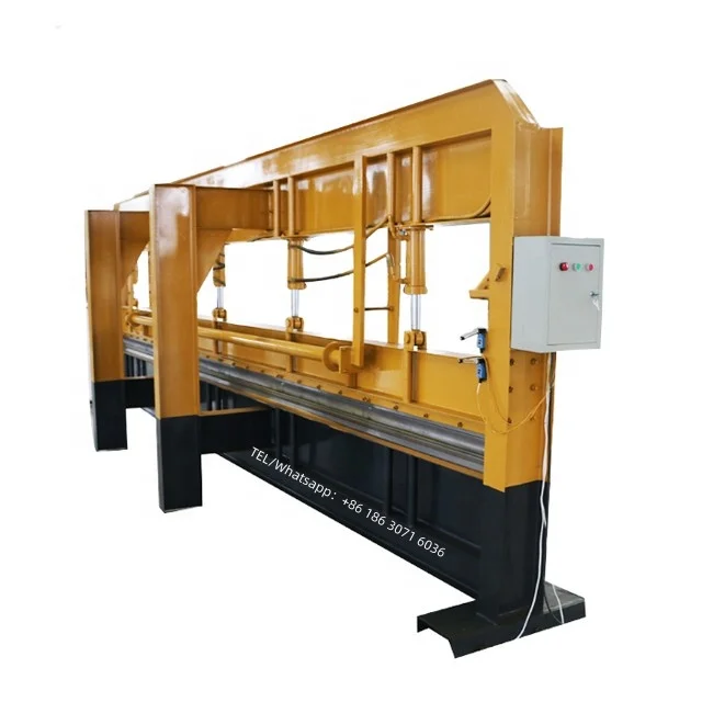 Hydraulic Automatic Plate Folding Machine Edge Metal Gutter Folding Machines Stainless Plate Bending Machine