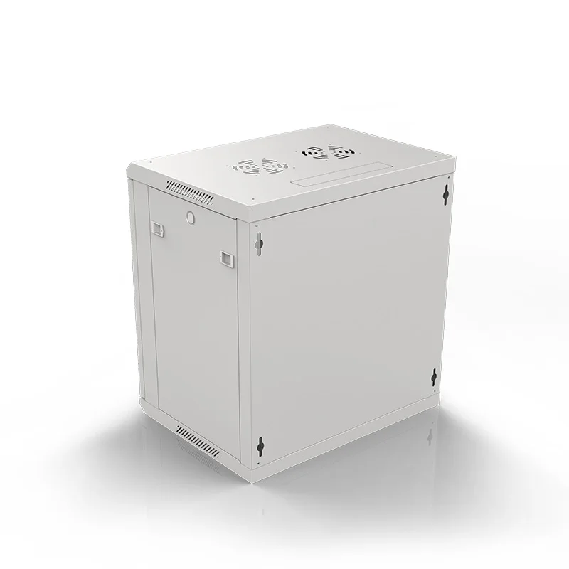 SPCC 19 inch standard wall mounted 9u network cabinet