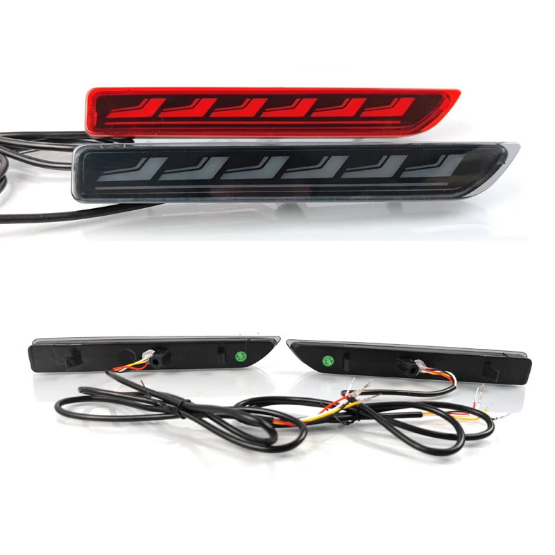 LED Rear Bumper Reflector Tail light For Nissan Sylphy Teana 2022 2023 2024 Murano 2016 - 2021 Brake Lamp Turn Signal light