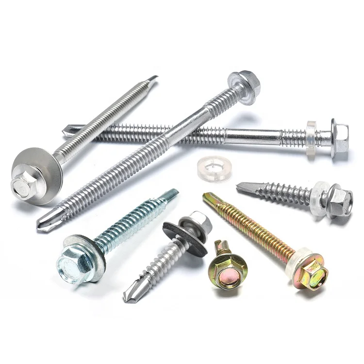 SS304 China Top Factory Flat Hexagonal Head Self Tapping Screw