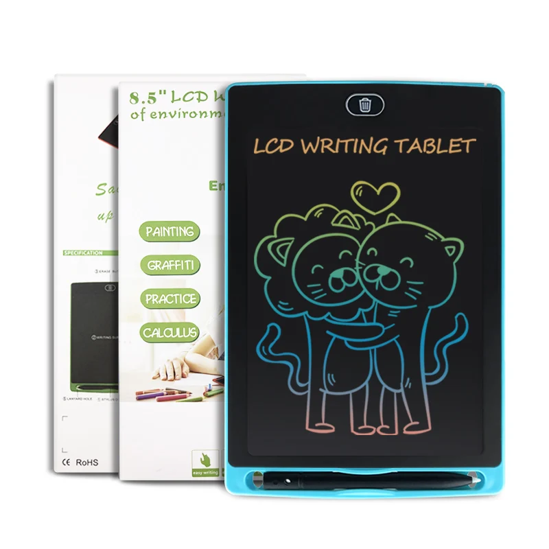 NEWYES 8.5 Inch Kids Children Digital Educational Lcd Hand Writing Pad Graphic Drawing Tablet
