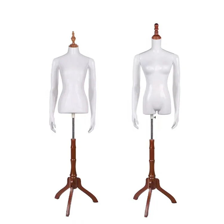 Window Display Korean Luxury Wedding Dress Mannequin New Style Female Half Body Mannequin