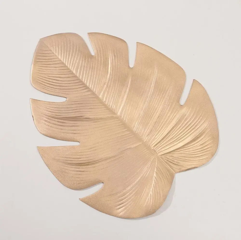 Tabletex  NEW Arrival High Quality tropical palm leaves Heat Insulation Oil-proof Waterproof EVA Artificial Plant Table Placemat