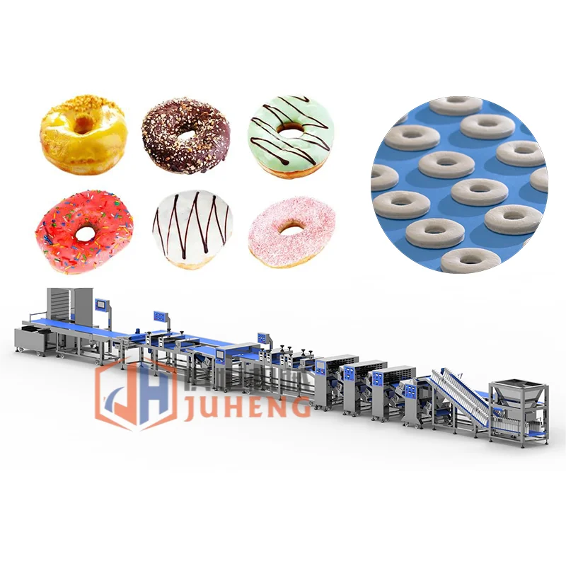 Customized Commercial Donut Production Line Snack Machines for Efficient Donut Factory Processing
