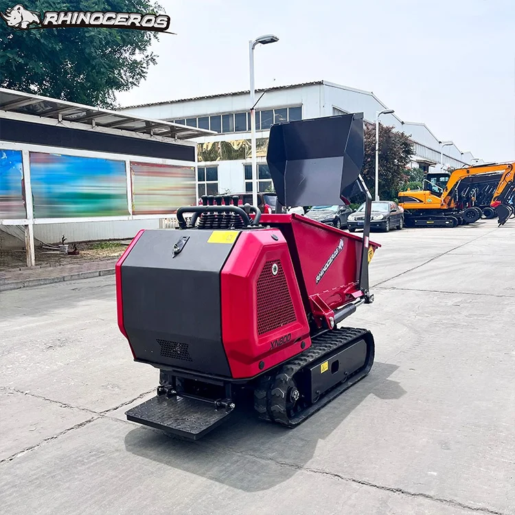 Truck dumper of XN800 self loading dumper Rhinoceros 800kgs mini rubber small dumper new used