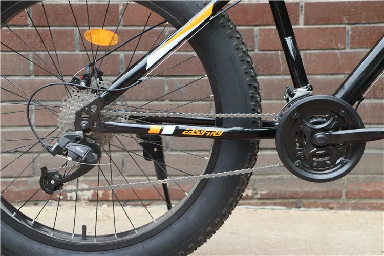 Direct Factory Supply 26 Inch 21 24 27 Speed Double Disc Brake Fat Bike