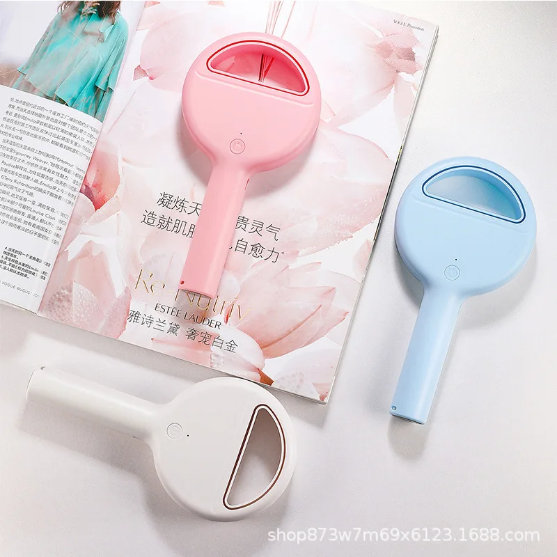 2022  USB 2000mah cute ventilador bladeless mini lollipop ABS Low noise multi color rechargeable handheld cordless portable fan