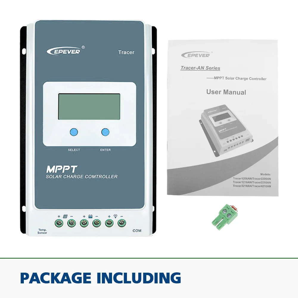  EPEVER 10A 20A 30A 40A 12V24V автоматический PV регулятор MPPT Солнечный контроллер