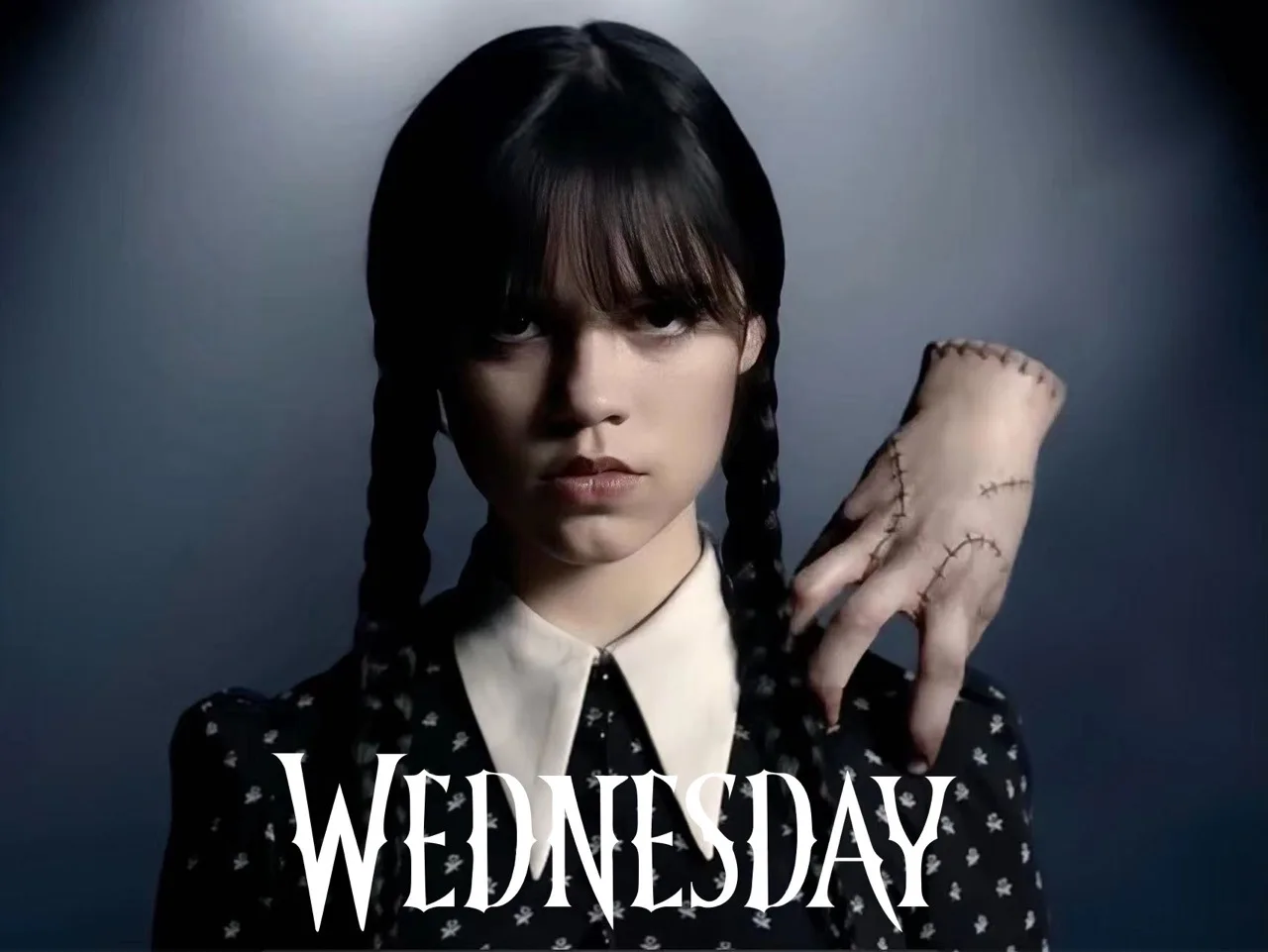 Halloween Party Costume Prop Movie Wednesday Cosplay Horror Latex hand Wednesday Addams Hand Thing