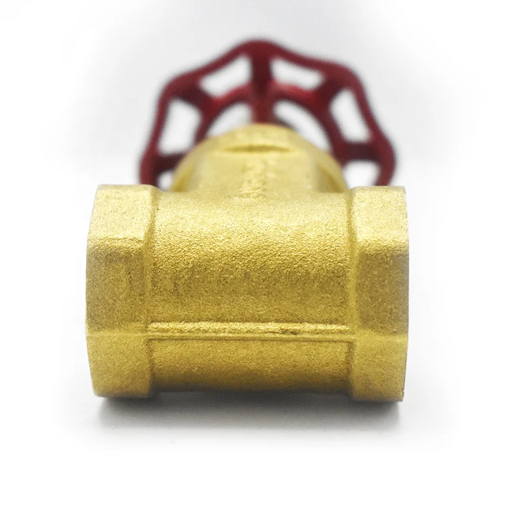 Brass valves using for 0.5 inch cold water meter connection