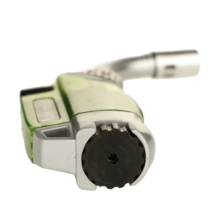 GF-8631 Wholesale Cheap Welding Mini Cigarette Smoking Jet Plastic Lighter Butane Torch