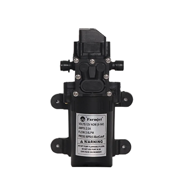 Farmjet 1Pcs Dc Motor Water Pump 12V 3.1Lpm Optional Diaphragm Pump Used For Irrigation and Agriculture