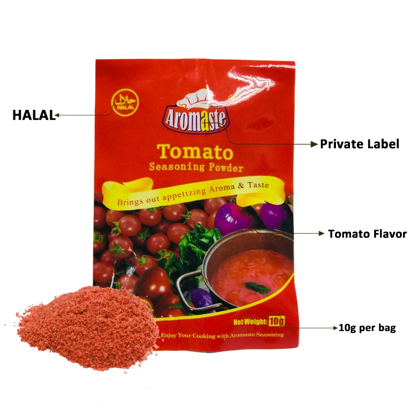 Wholesale High Quality Tomato Seasoning Powder for Soup in African