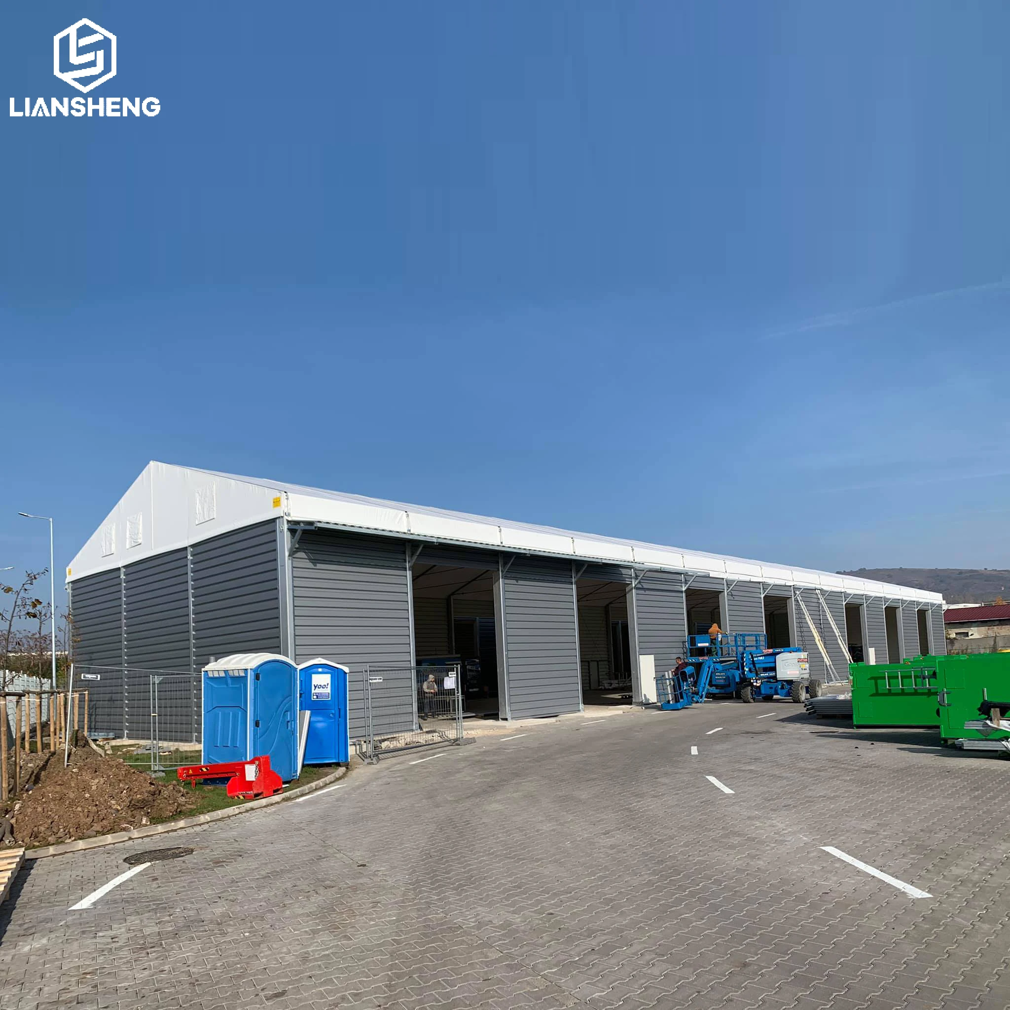 Hot Sale Outdoor Canvas PVC Storage Tents Industrial tent warehouse for sale