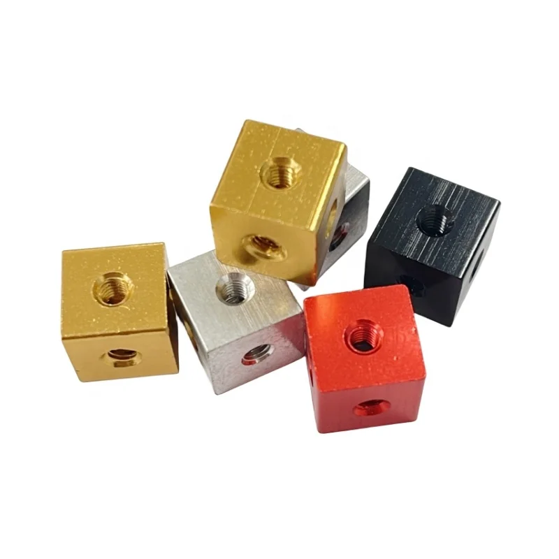 Customized Processing Of Copper Plated Nickel Square Block Nuts For Hexagonal Nut Fixing Seat, Trihedral Connector