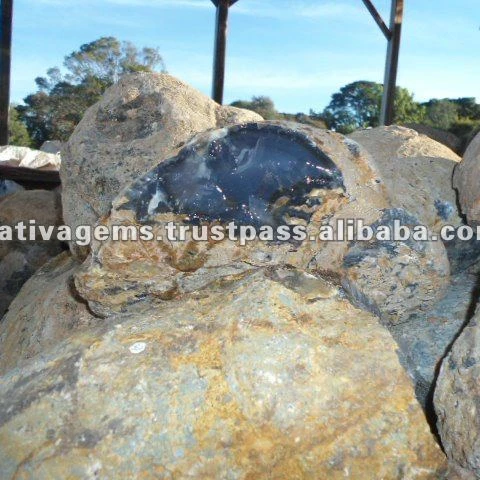 Синий Агат грубый