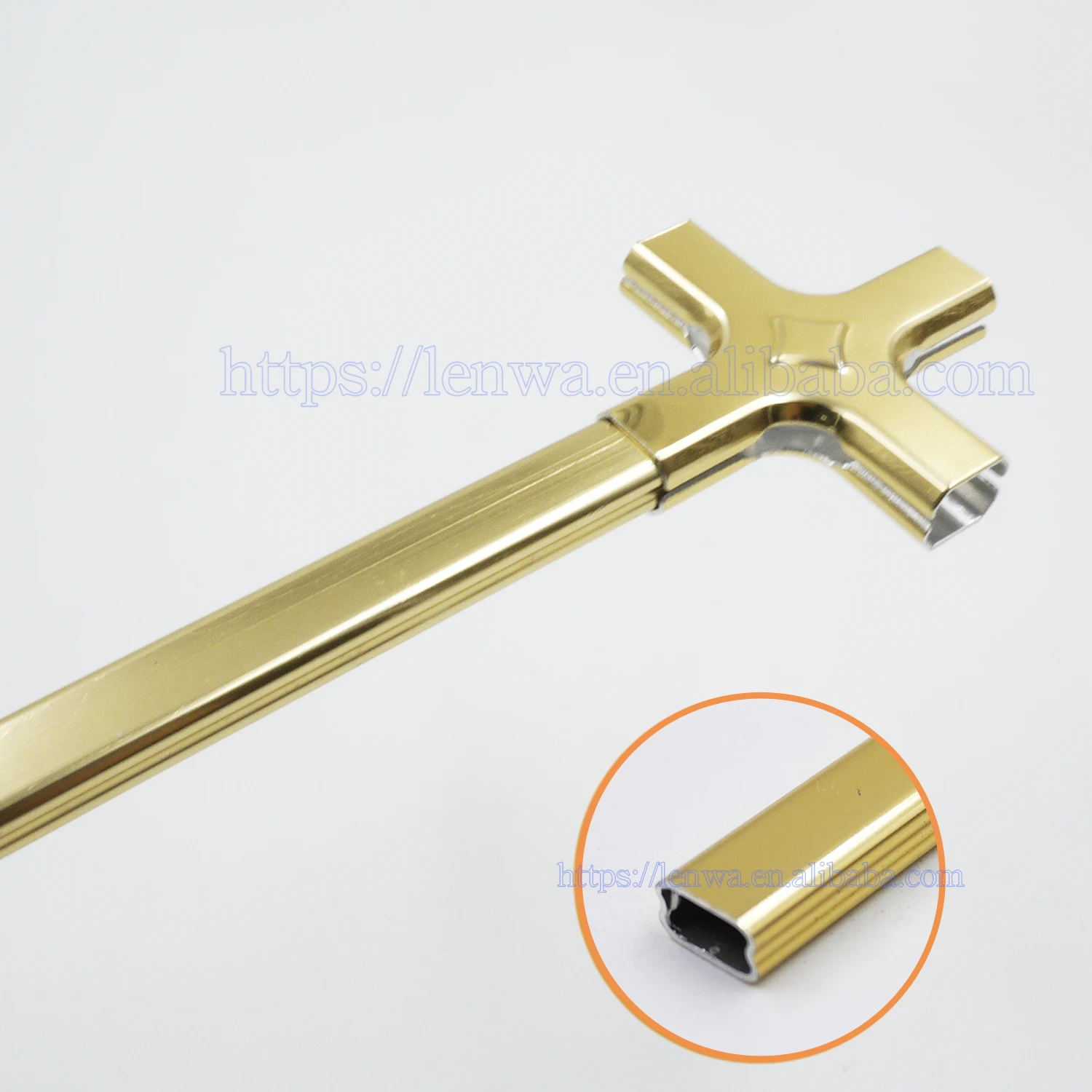 LENWA ALUMINIUM Hot Sale Classic Aluminium Georgian Muntin Bar for the Glazed Units