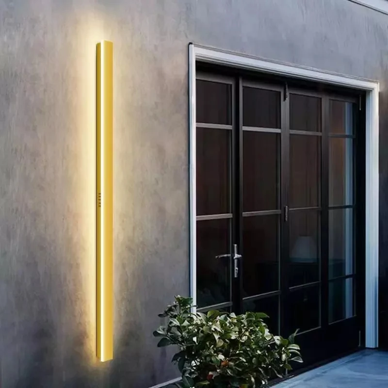 Акриловое уличное настенное бра светильник для спальни сада настенный на солнечной батарее светодиодный 110 В