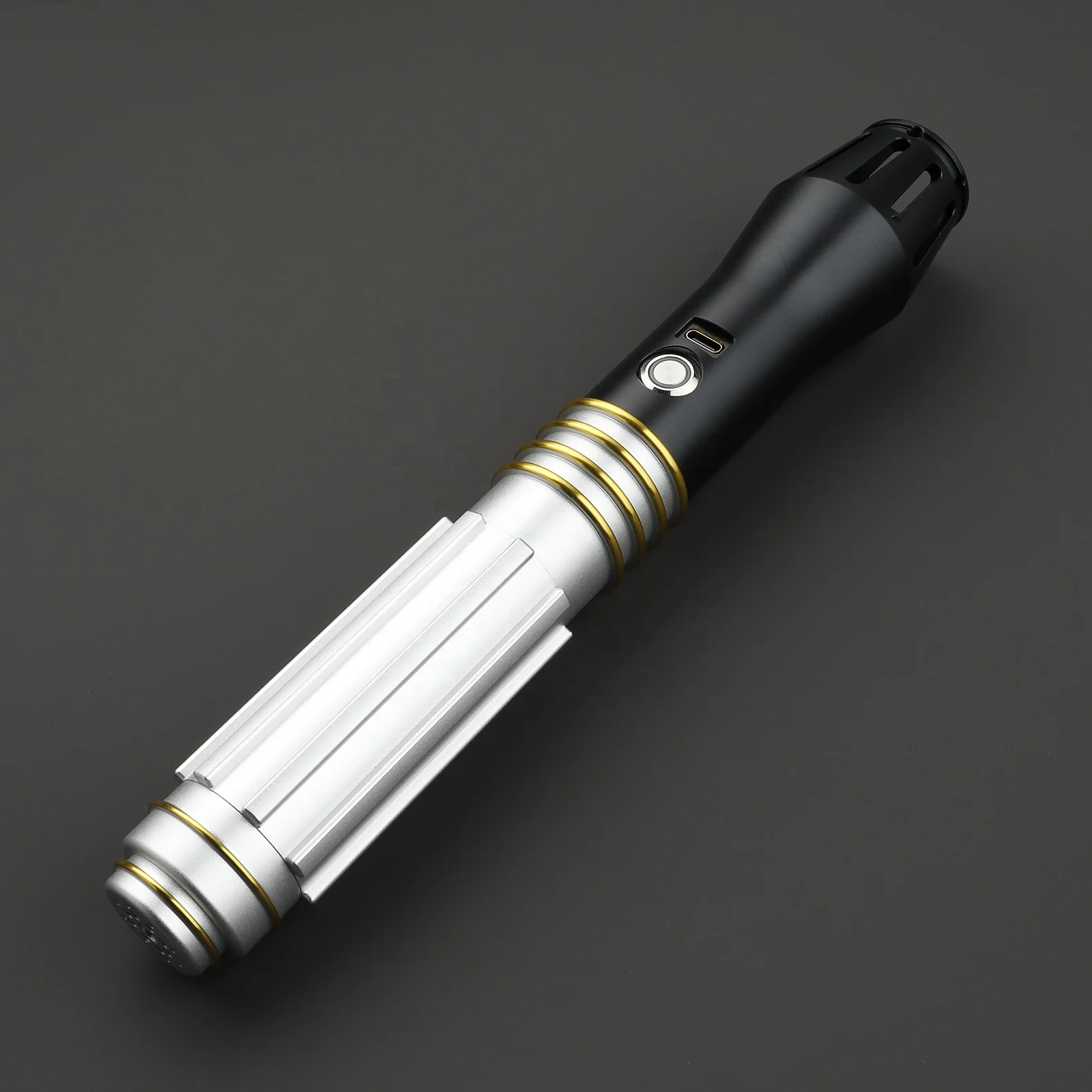 LGT Saberstudio metal hilt dueling lightsaber smooth swing rechargeable LED sword star the war kids cosplay light up toys