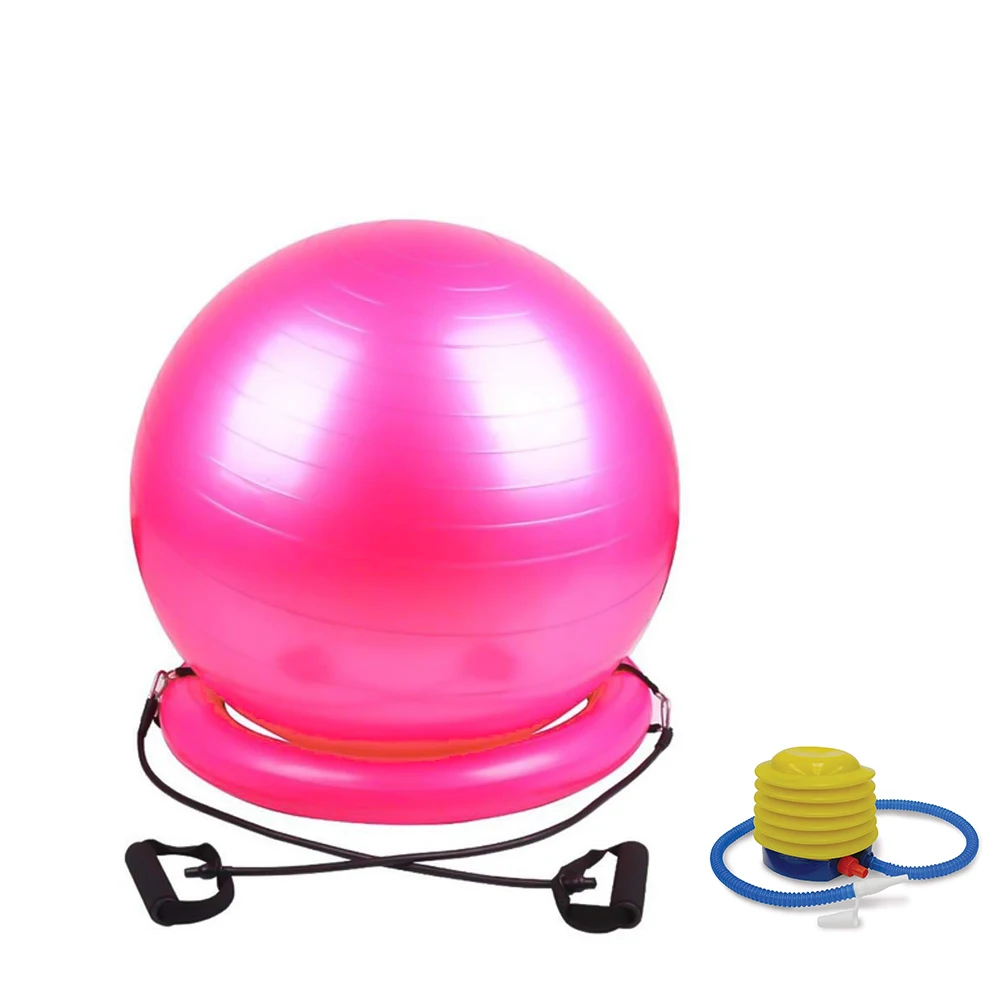 Germany original single PVC yoga ball base circle 60cm environmental protection material thickened