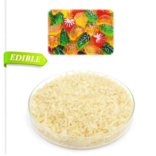Halal Gelatine Sweets 25Kg Bag Fruit 160 Bloom Animal Beef  Sheet Food Candy Use Powder Gelatin For Sale