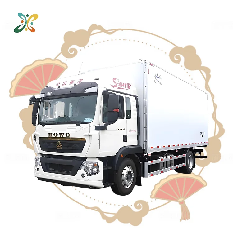 Hot Selling Used 4X2 Howo Refrigerated Truck Diesel 5Ton 7Ton 10Ton Thermo King Refrigerator Truck Left/Right Hand Drive