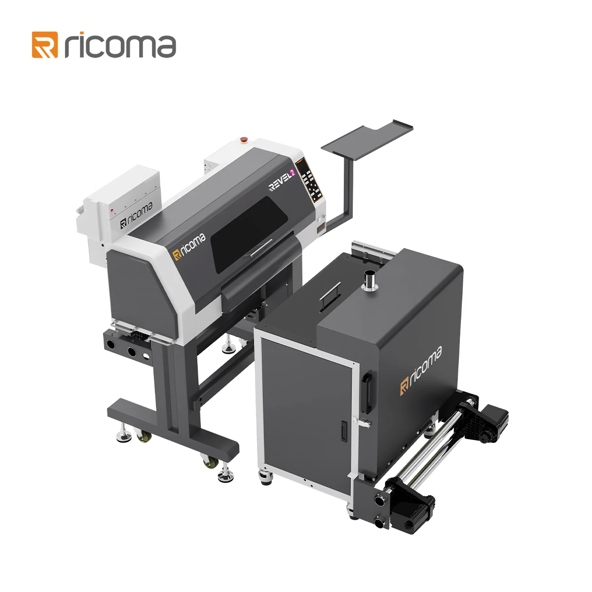 RiCOMA 600mm DTF Printer Automatic T-Shirt Printing Machine with Slim Powder Shaker